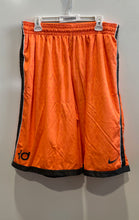 Load image into Gallery viewer, Nike Mens Orange Black Geometric Kevin Durant Basketball Athletic Shorts Sz XXL