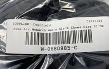 Load image into Gallery viewer, Nike Mens Air Monarch IV 416355-001 Black Lace-Up Running Shoes Size 10.5W