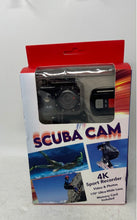 Load image into Gallery viewer, Black 4K Sport Recorder Waterproof Scuba Action Camera With Box Not Tested