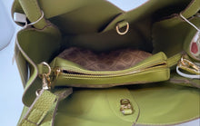 Load image into Gallery viewer, Nanette Lepore Womens Green Adjustable Strap Crossbody Purse With Tag