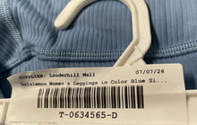 Load image into Gallery viewer, Lululemon Womens Blue Elastic Waist Stretch Skinny Leg Ankle Leggings Size 8