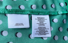 Load image into Gallery viewer, Anne Klein Womens Green Geometric Print Sleeveless Notch Neck Blouse Top Size L