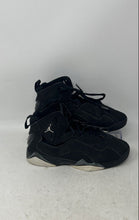 Load image into Gallery viewer, Nike Boys Air Jordan True Flight 343795-010 Black Lace-Up Sneakers Shoes Size 4Y