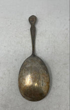 Load image into Gallery viewer, Vintage Silver-Tone Ornate Design Handle Collectible Serving Gravy Spoon