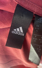 Load image into Gallery viewer, Adidas Mens Dusty Rose Short Sleeve Crew Neck Pullover T-Shirt Size Medium
