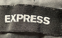 Load image into Gallery viewer, Express Womens Dark Gray Flat Front Slash Pocket Dress Pants Size 2R