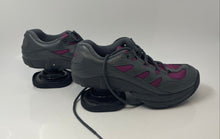 Load image into Gallery viewer, Z-Coil Womens Freedom S Gray Purple Pain Relief Spring Heel Sneakers Shoes Sz 8