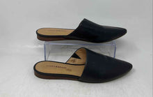 Load image into Gallery viewer, Lucky Brand Womens Bairey Black Leather Pointed Toe Slip-On Mule Flats Size 9M