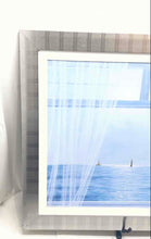 Load image into Gallery viewer, Wall Hanging Home Decor Framed Blue Ocean Window Scene Art Painting