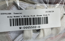 Load image into Gallery viewer, Nike Womens Blazer Mid 77 Jumbo DQ1471-101 White Pink Sneakers Shoes Size 5