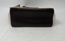 Load image into Gallery viewer, Michael Kors Womens Beige Brown Colorblock Leather Top Handle Satchel Handbag
