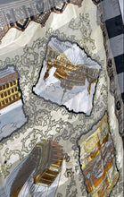 Load image into Gallery viewer, Womens Multicolor Printed Multifunctional Rectangular Scarf