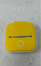 Load image into Gallery viewer, Phomemo Model T02 Yellow Bluetooth Thermal Inkless Mini Printer Untested