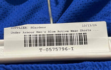 Load image into Gallery viewer, Under Armour Mens Blue Elastic Waist Activewear Athletic Shorts Size 4XL
