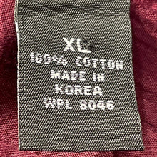 Load image into Gallery viewer, Alfani Mens Wine Striped Cotton Long Sleeve Collared Button-Up Shirt Size XL