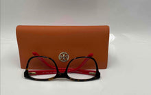 Load image into Gallery viewer, Authentic Tory Burch Women's Red Tortoise Glasses With Case