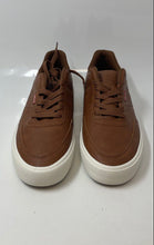 Load image into Gallery viewer, Levi's Mens Munro NM Vegan Brown Leather Lace-Up Low Top Sneaker Shoes Size 11