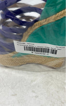 Load image into Gallery viewer, Brian Atwood Womens Purple Green Beige Wedge Heel Strappy Sandals Size 36