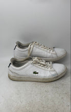 Load image into Gallery viewer, Lacoste Mens Carnaby Evo BL 1 White Tennis Sneaker Shoes Size 9