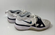 Load image into Gallery viewer, Nike Mens Air Zoom Diamond Elite Turf White Black Lace-Up Sneaker Shoes Size 7.5