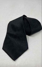 Load image into Gallery viewer, Pierre Cardin Mens Black Geometric Print Adjustable Long Designer Tie