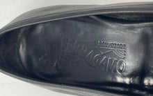 Load image into Gallery viewer, Authentic Salvatore Ferragamo Mens Black Leather Loafer Shoes Size 9 D Damaged