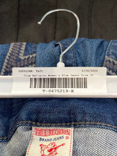 Load image into Gallery viewer, True Religion Mens Blue Denim Medium Wash Slim Fit Straight Leg Jeans Size 30