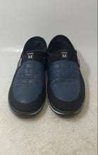 Load image into Gallery viewer, Fashion M Mens Blue Black Low Top Slip-On Casual Loafer Shoes Size 45