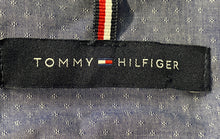 Load image into Gallery viewer, Tommy Hilfiger Mens Blue Long Sleeve Collared Dress Shirt Size XL 17-17.5 34/35