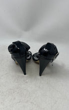 Load image into Gallery viewer, Michael Kors Womens Black Open Toe Cone Strappy Heels Size 6M