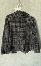 Load image into Gallery viewer, Calvin Klein Womens Black White Print Blazer No Size