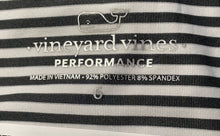 Load image into Gallery viewer, Vineyard Vines Kids Black And White Striped Short Sleeve Golf Polo Shirt Size 6