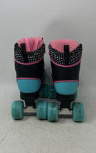 Load image into Gallery viewer, Roller Derby Womens Roller Star 750 Multicolor Bubble Gum Roller Skates Size 7