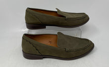 Load image into Gallery viewer, Lucky Brand Womens Edrica Green Leather Slip-On Loafer Shoes Size 7.5 M