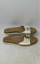 Load image into Gallery viewer, Dr. Scholl's Womens Nice Iconic White Beige Open Toe Slide Sandals Size 10M