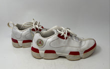 Load image into Gallery viewer, Nike Mens Air Jordan Pure Low White And Red Lace-Up Running Shoes Size 7.5
