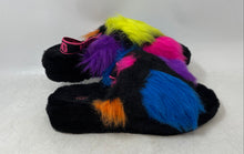 Load image into Gallery viewer, UGG Womens Fluff Yeah 1125006 Multicolor Fur Slip-On Slide Sandals Size 9