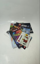 Load image into Gallery viewer, Lot Of 8 Pcs Assorted Lego Large Print Mixed Instruction Manuals For Age 3+