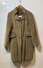 Load image into Gallery viewer, Rampage Womens Beige Brown Corduroy Pockets Long Sleeve Overcoat Jacket Size XL