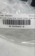 Load image into Gallery viewer, Adidas Kids Goletto VIII Firm Ground Black Blue Soccer Cleats Size 11K
