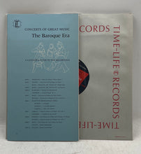 Load image into Gallery viewer, Set Of 5 Pcs Time-Life The Baroque Era Musical Vinyl Records In Original Cover