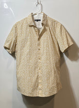Load image into Gallery viewer, I.N.C International Concepts Mens Beige White Button-Up Shirt Size Medium