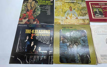 Load image into Gallery viewer, Lot Of 10 Pieces Assorted Mixed Variety Vinyl Records In Cardboard Sleeves