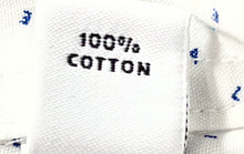 Load image into Gallery viewer, Calvin Klein Mens White Alphabet Print Long Sleeve Slim Fit Dress Shirt Size 16