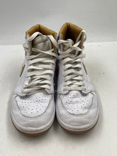Load image into Gallery viewer, Authentic Nike Womens Air Jordan 1 Retro High OG White Gold-Tone Shoes Size 9