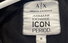 Load image into Gallery viewer, Armani Exchange Womens Black Short Sleeve Pullover T-Shirt Size Small
