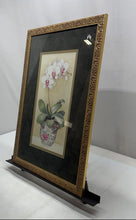 Load image into Gallery viewer, Exotic Orchid Square Framed Gold Ornate Wall Home Decor Art Painting