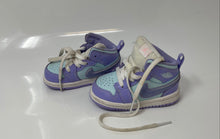 Load image into Gallery viewer, Nike Kids Air Jordan 1 Mid 640735-500 Purple Lace-Up Sneaker Shoes Size 4C