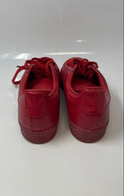 Load image into Gallery viewer, Adidas Mens Superstar II Red Leather Lace-Up Low Top Sneaker Shoes Size 11