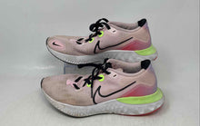 Load image into Gallery viewer, Nike Womens Renew Run Green Pink Black Lace-Up Low Top Running Shoes Size 7